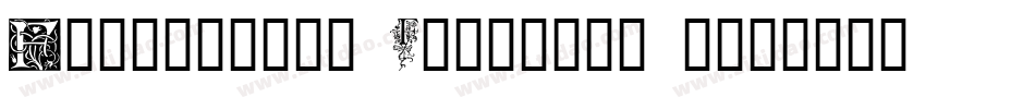 Ornamental Initials Y字体转换
